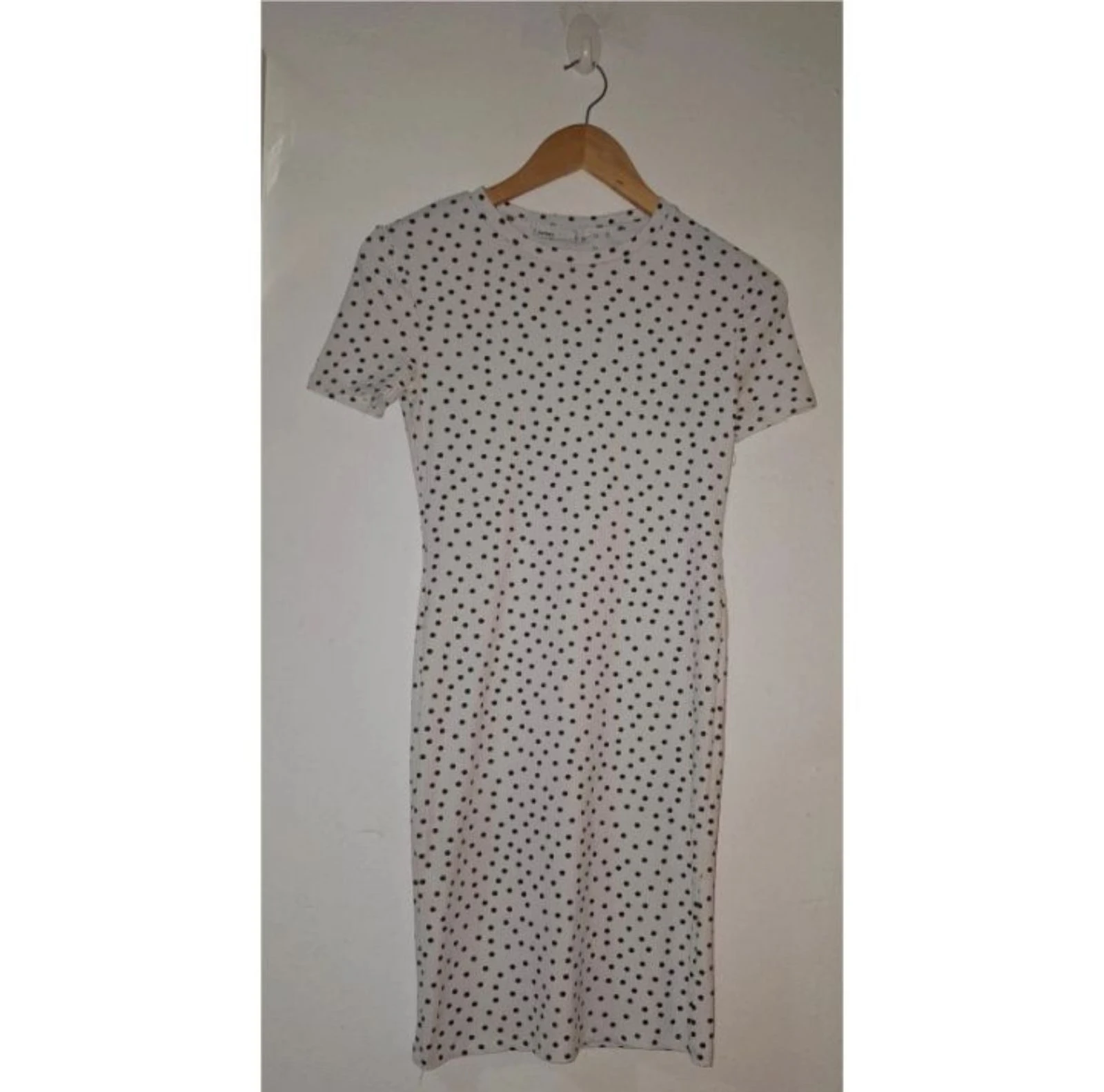 Vestido Lefties Blanco con Lunares limite edition Y2K